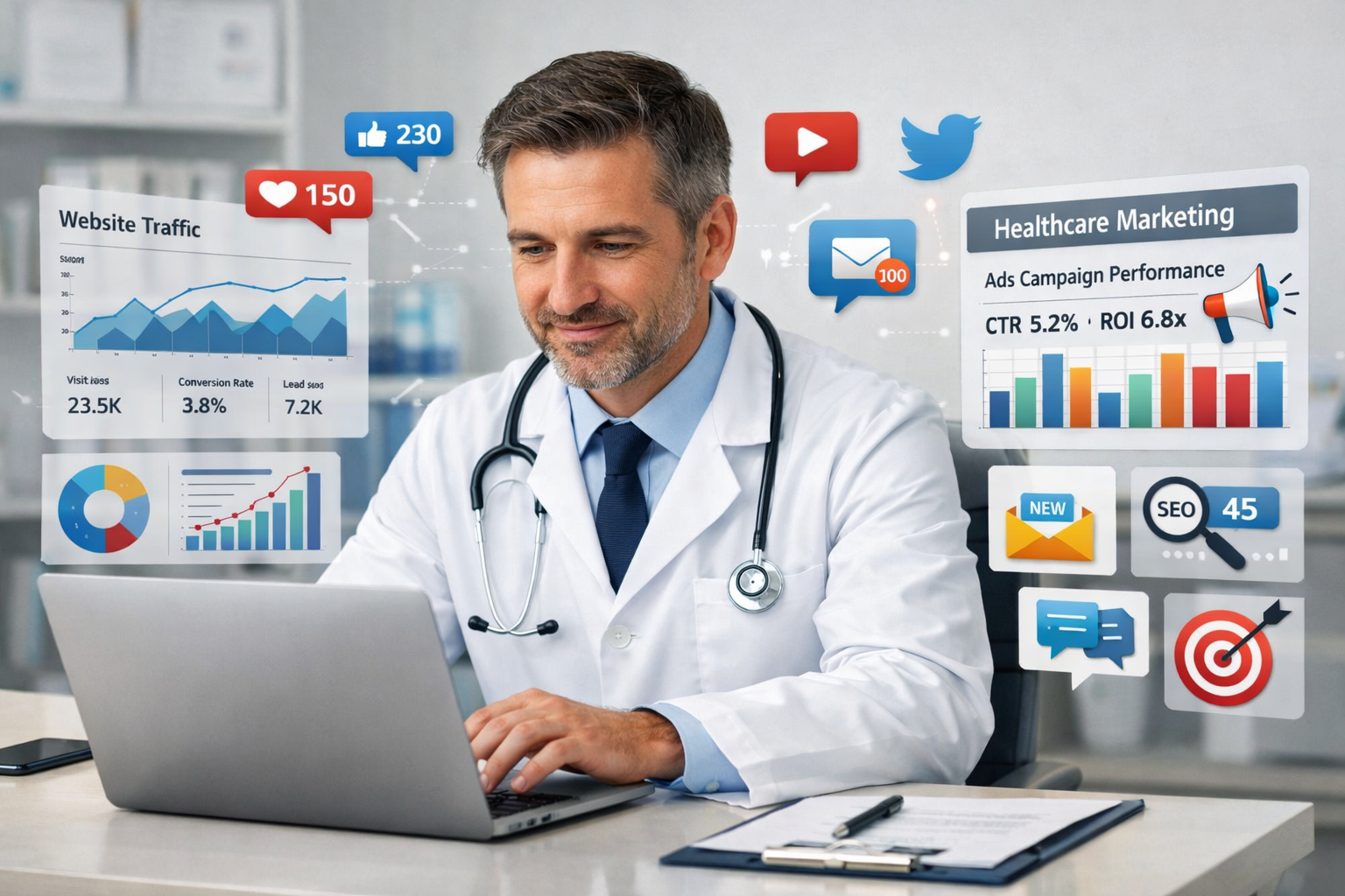 أسس التسويق الطبي الناجح استراتيجيات فعالة لجذب المرضى وزيادة الثقة